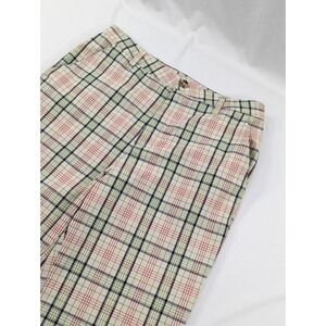 Brixton  Pant Mens 30x28 (28 Tag) Standard Fit Khaki Pants Plaid‎ Golf Chino EUC